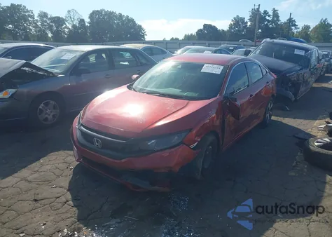 2020 Honda Civic Lx from USA, damaged, VIN 2HGFC2F63LH550268